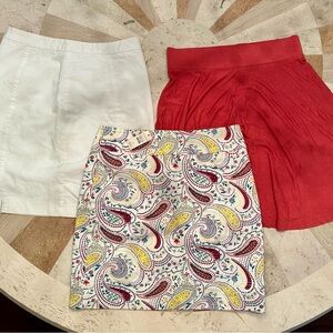 Ann Taylor Loft, Tommy Hilfiger & NEW Talbots Women’s Skirts size 2
